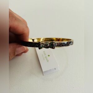 Kate Spade Multicolor Glitter Bangle with Bow